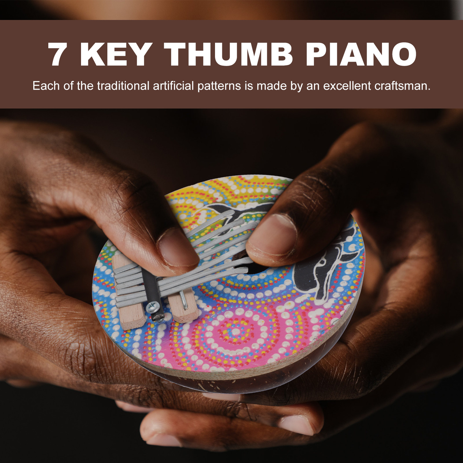 Kalimba Music Instrument Finge - مراجعة Musical Instrument For Beginners وسعره
