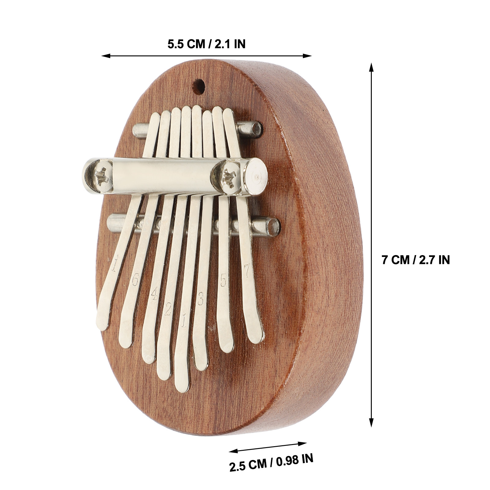 1Set Kalimba Thumb Piano Mini  - مراجعة Musical Instrument For Beginners وسعره