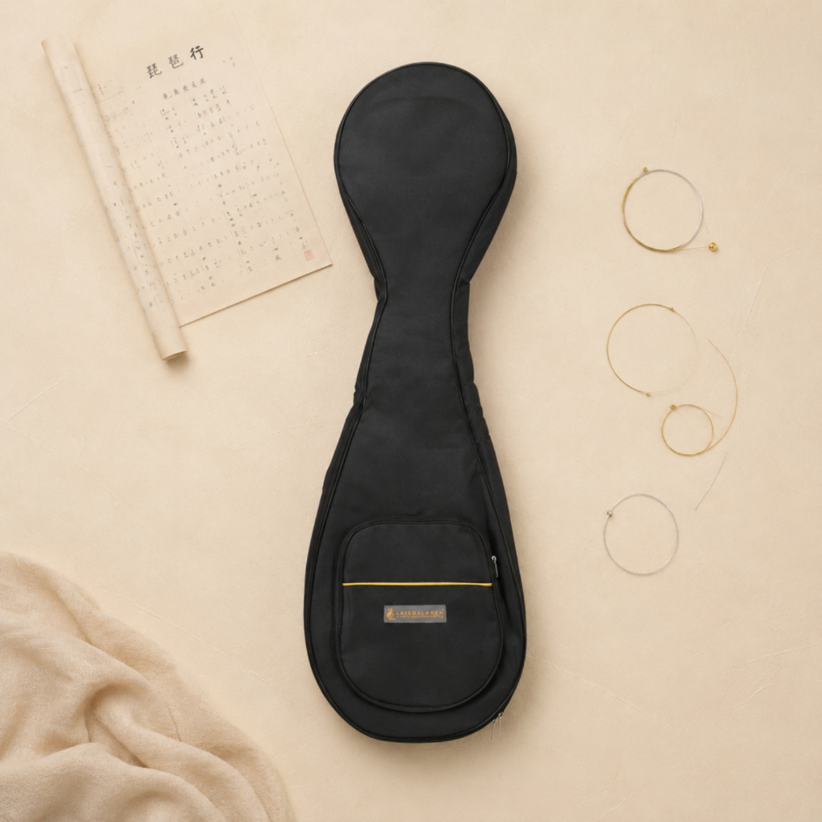 Padded Pipa Case Zippered Wate - مراجعة Musical Instrument Bag وسعره