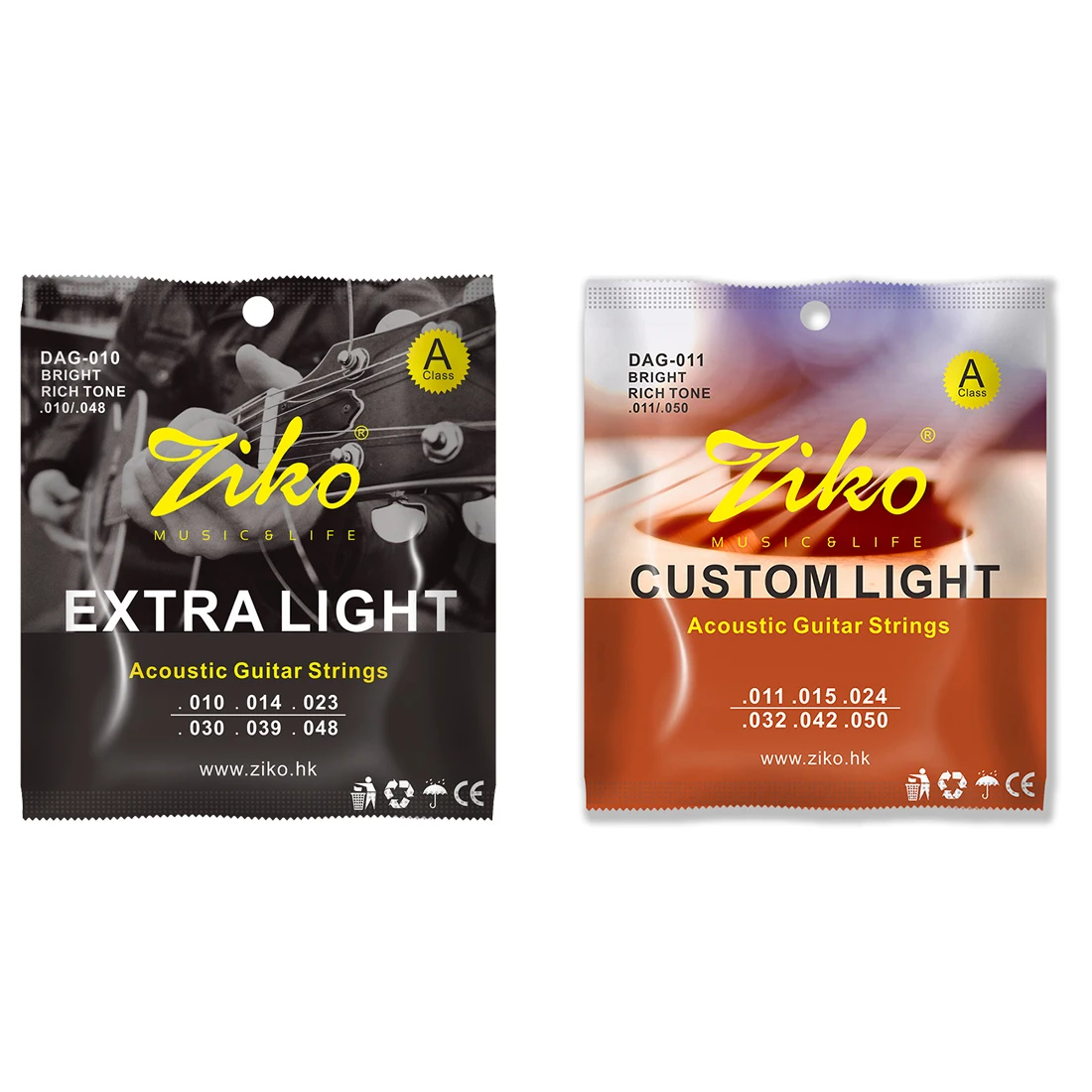ZIKO Acoustic Guitar String St - مراجعة Musical Instrument For Beginners وسعره