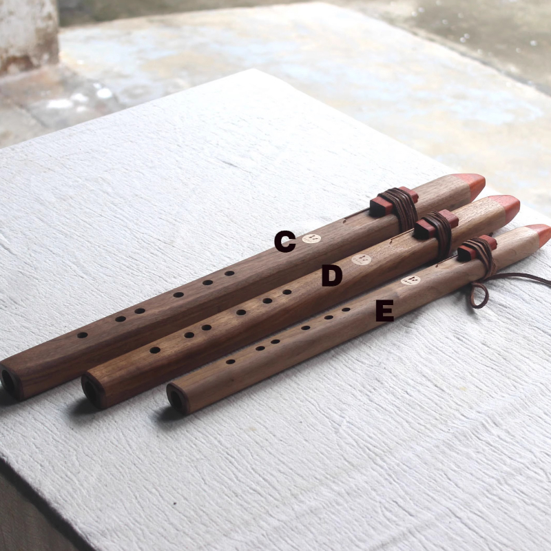 Wooden Flute Traditional Profe - مراجعة Tin Whistle Flute وسعره