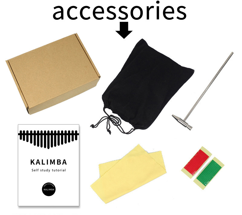 Colorful 21 Key Kalimba Kids C - مراجعة Musical Instrument For Beginners وسعره