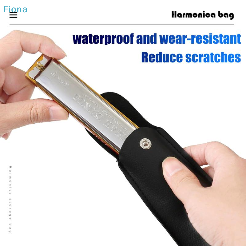✔24 Holes Harmonica Case Artif - مراجعة Musical Instrument Bag وسعره