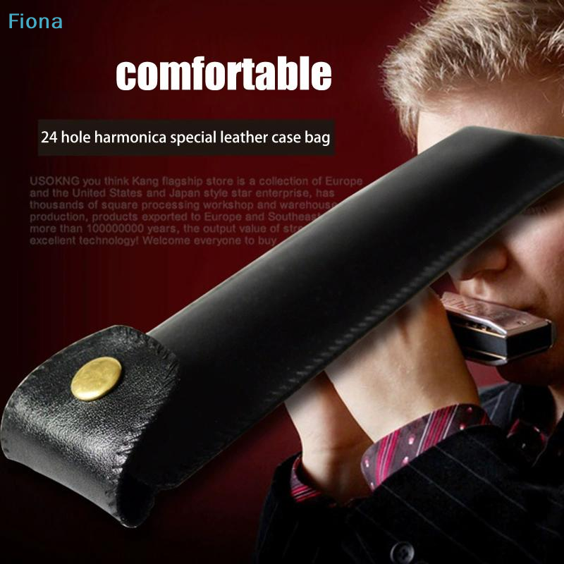 ✔24 Holes Harmonica Case Artif - مراجعة Musical Instrument Bag وسعره