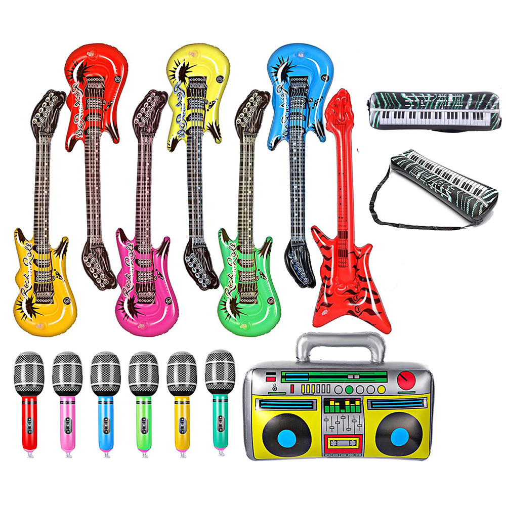 Inflatable Instruments Toy Set - مراجعة Musical Instrument That You Blow Into وسعره