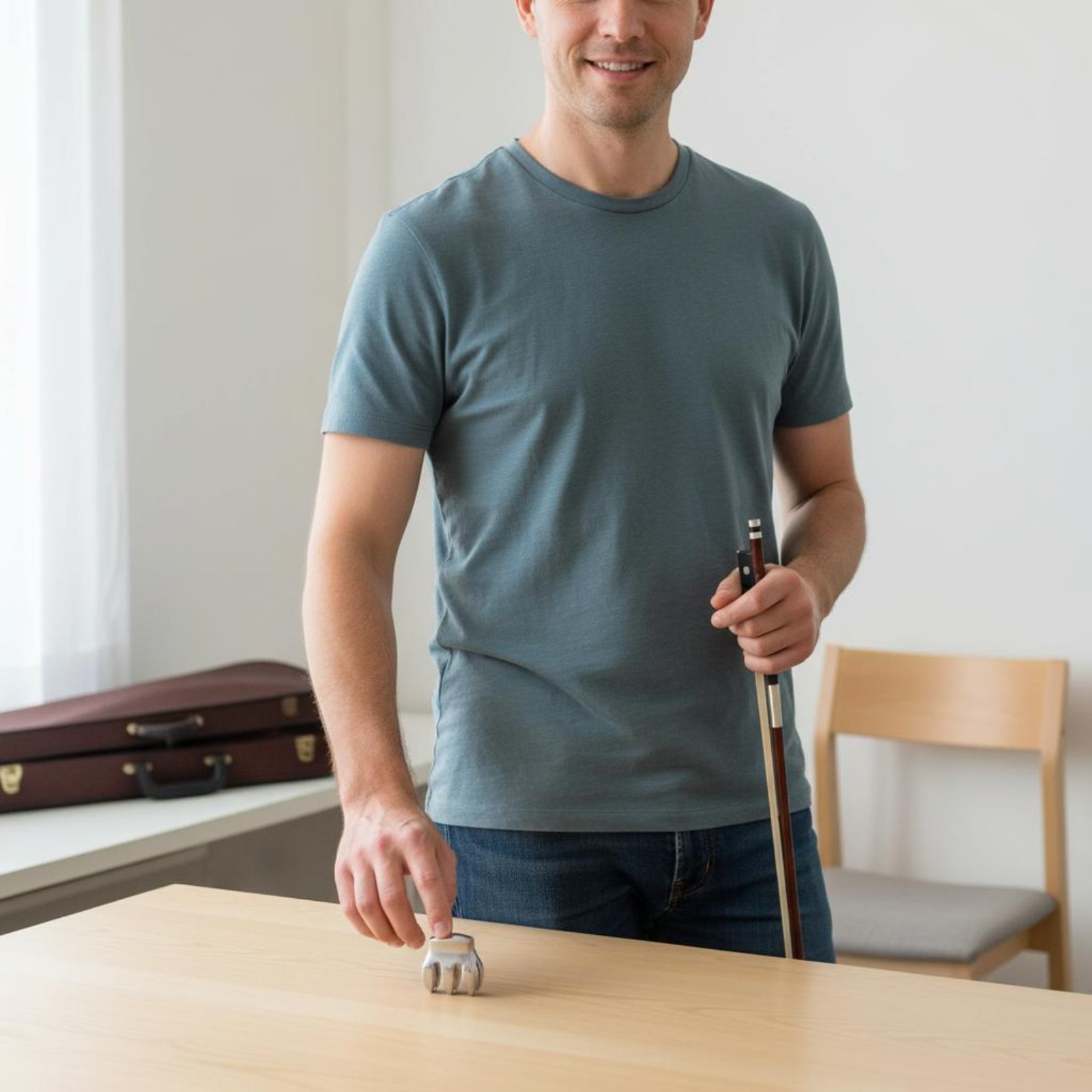 Metal Violin Mute Reduces Volu - مراجعة Musical Instrument For Beginners وسعره