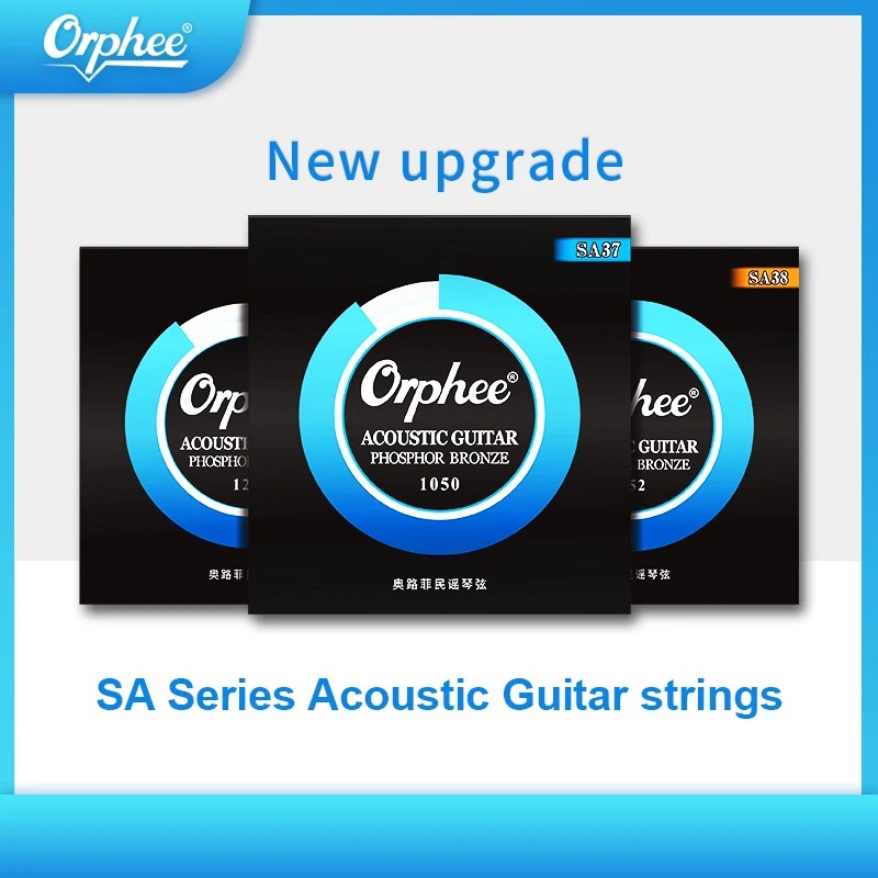 Orphee Acoustic Guitar Strings - مراجعة Musical Instrument For Beginners وسعره