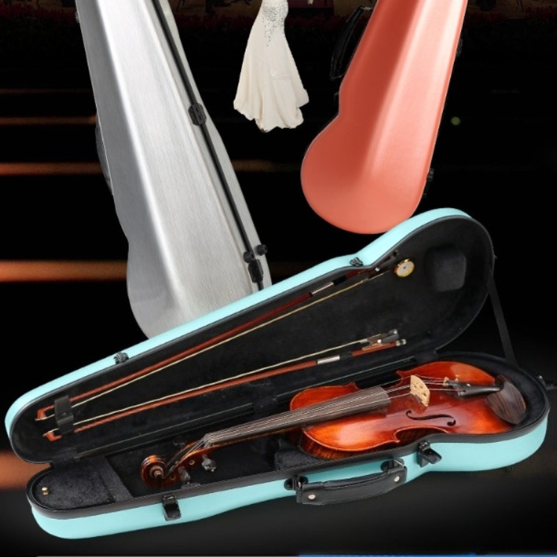 Carbon Fiber Violin Case Anti  - مراجعة Musical Instrument Bag وسعره