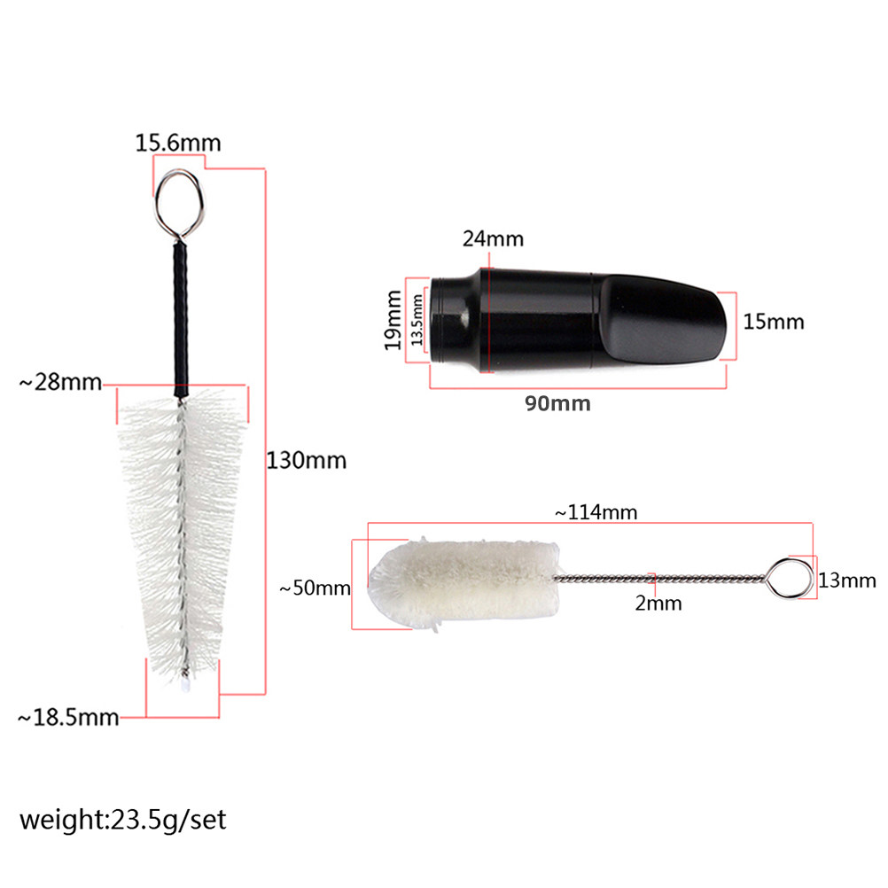 2Pcs Saxophone Mouthpiece Bull - مراجعة Musical Instrument That You Blow Into وسعره