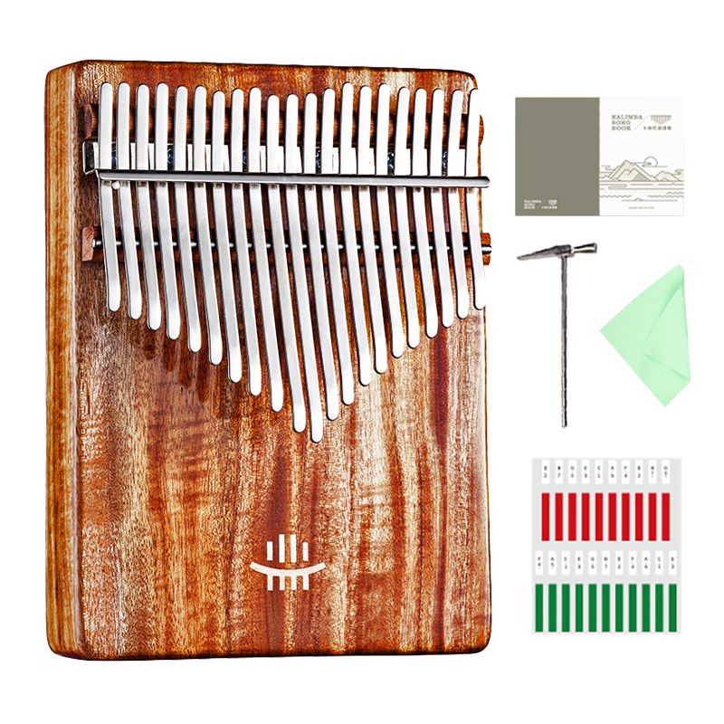 Hluru Kalimba 17 Keys with Hol - مراجعة Musical Instrument For Beginners وسعره