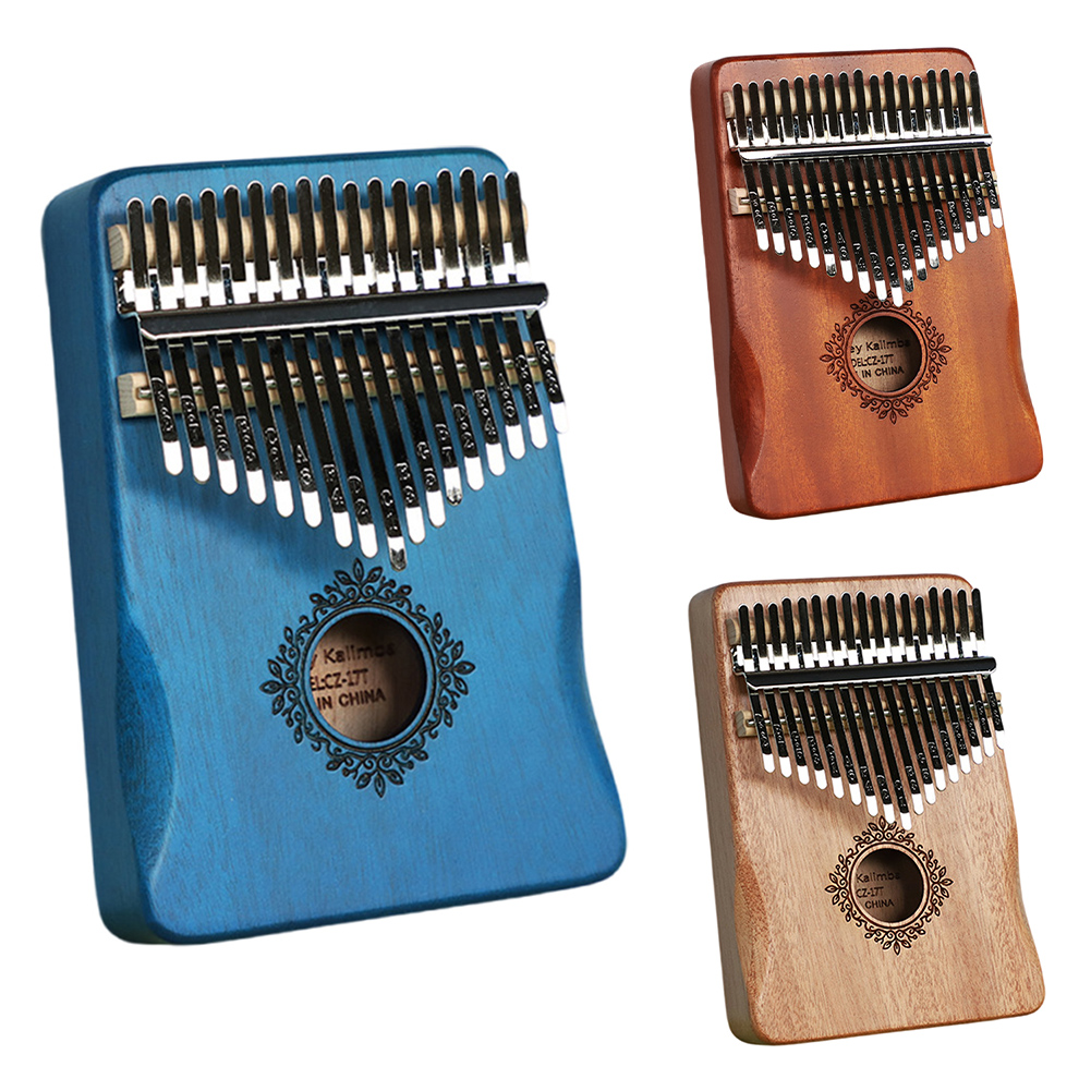 8/17Keys Mini Wooden Kalimba H - مراجعة Musical Instrument For Beginners وسعره
