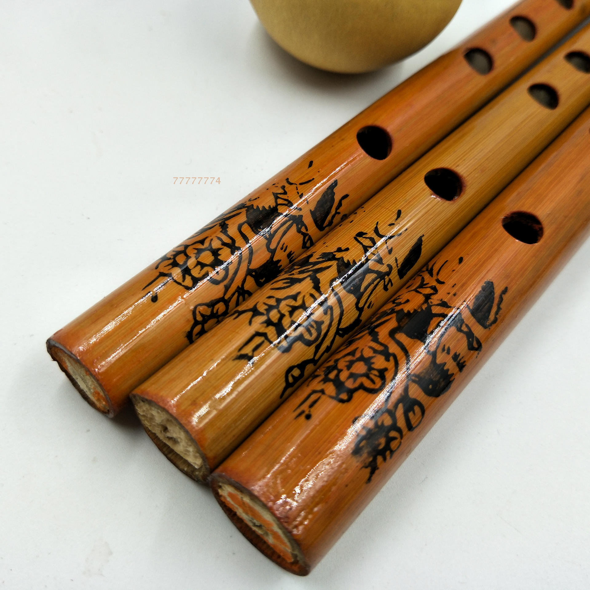 Traditional 6 Hole Bamboo Flut - مراجعة Tin Whistle Flute وسعره