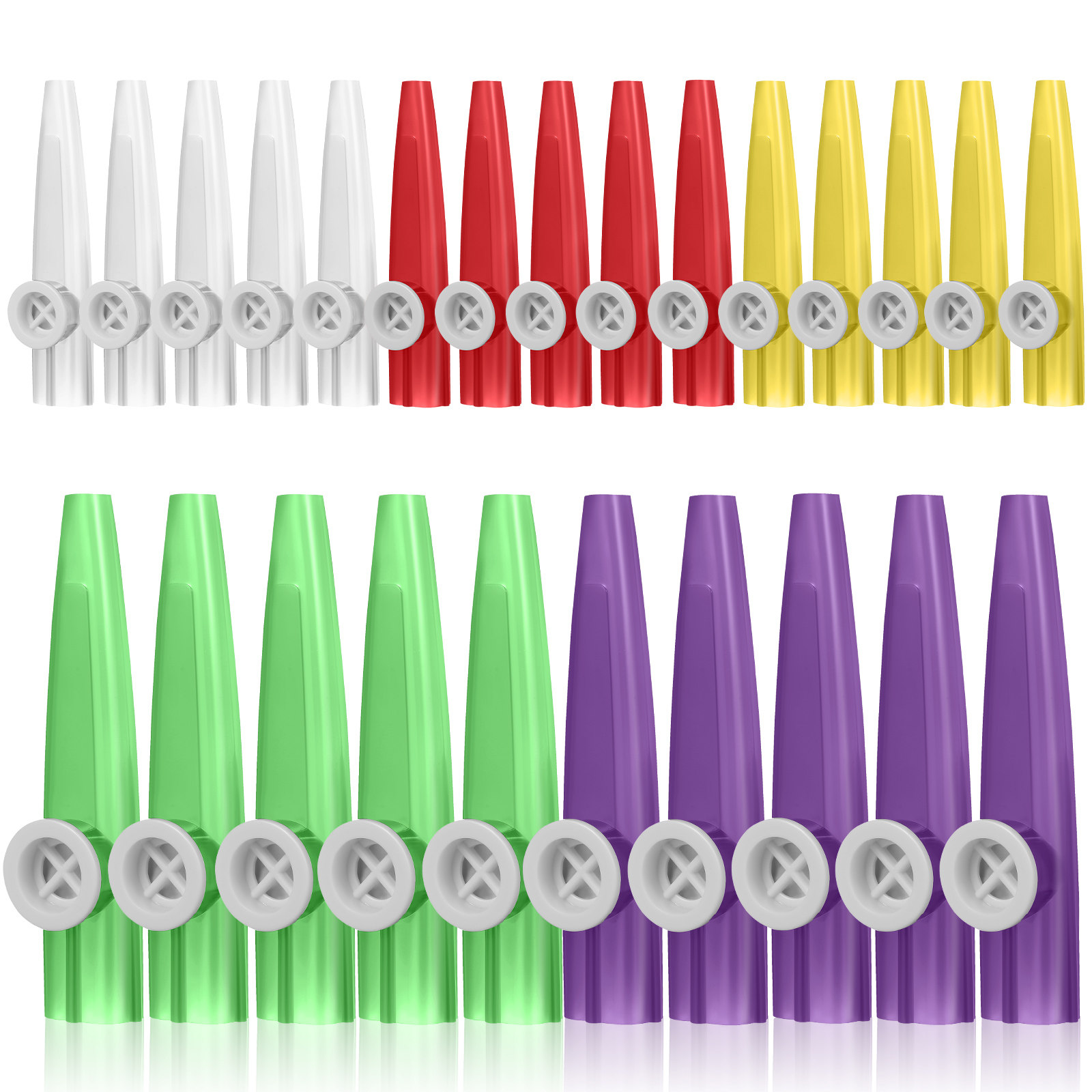 20 pcs 'S Musical Instrument S - مراجعة Musical Instrument Kazoo وسعره