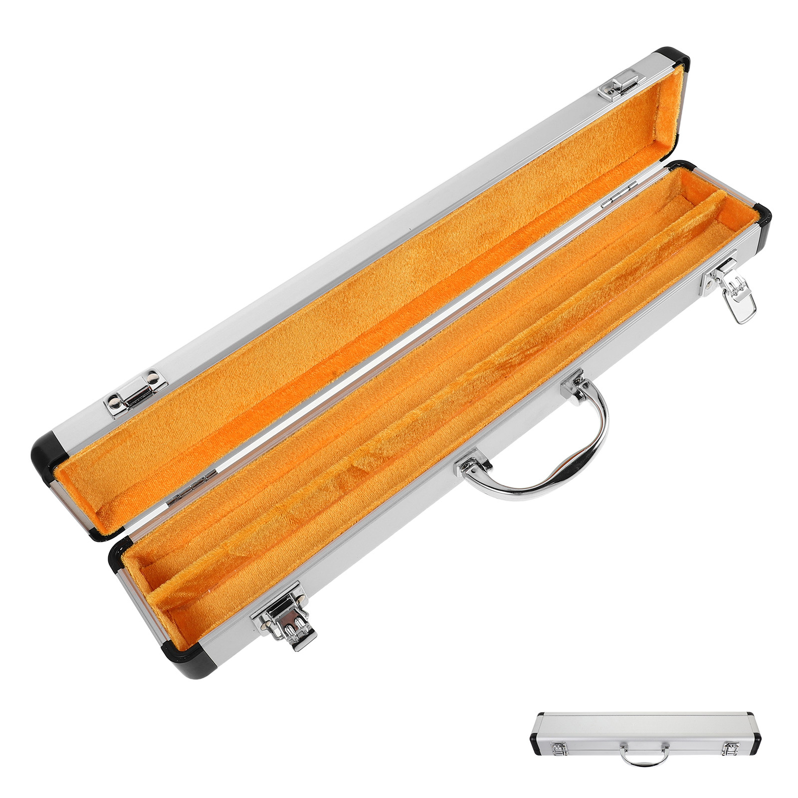 Flute Case Aluminum Alloy Port - مراجعة Musical Instrument Bag وسعره
