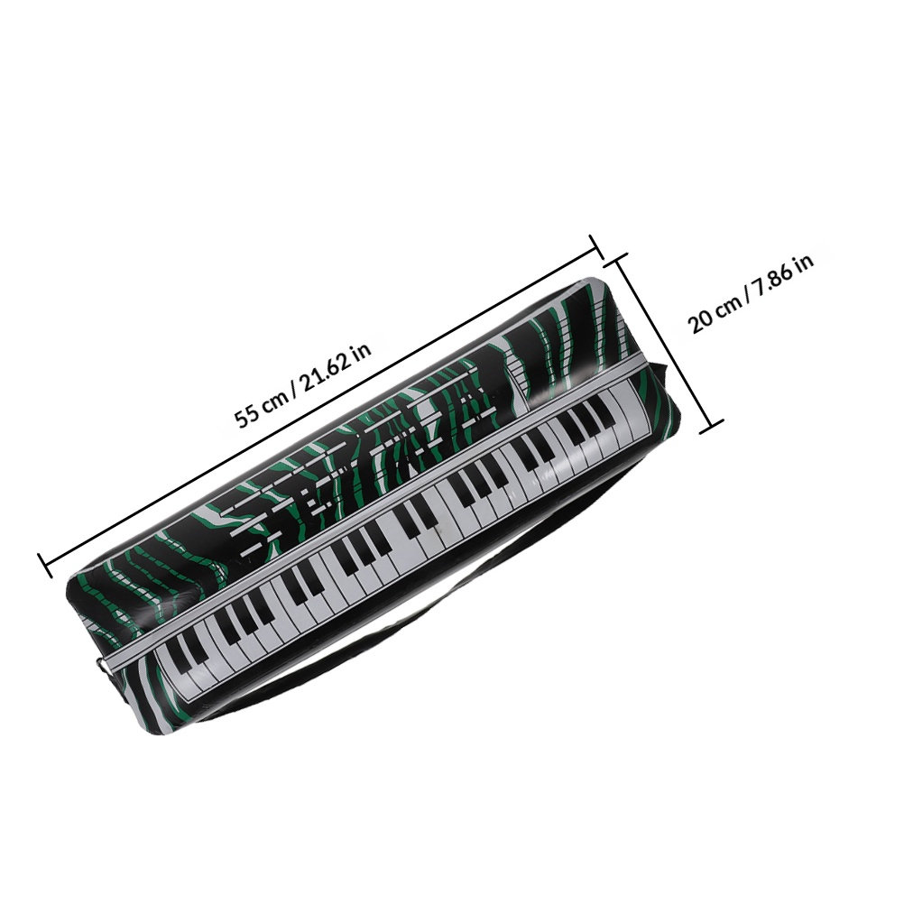 2Pcs Inflatable Toddler Piano  - مراجعة Musical Instrument That You Blow Into وسعره