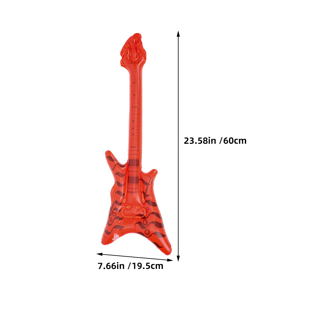 4Pcs Inflatable Bass Guitar Se - مراجعة Musical Instrument That You Blow Into وسعره