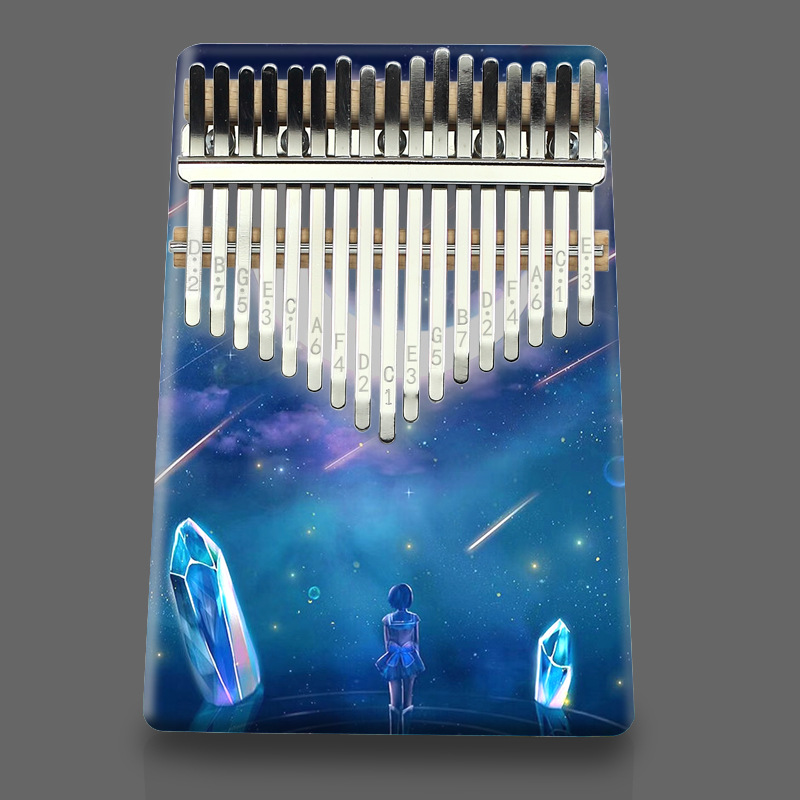 17-Tone Kalimba Color Thumb Pi - مراجعة Musical Instrument For Beginners وسعره