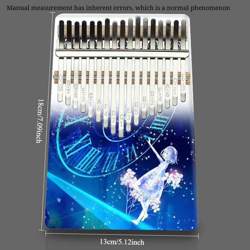 17-Tone Kalimba Color Thumb Pi - مراجعة Musical Instrument For Beginners وسعره