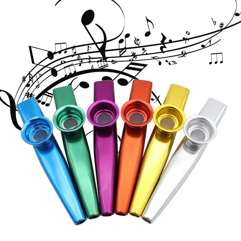 Colourful Kazoo Golden Metal K - مراجعة Musical Instrument Kazoo وسعره