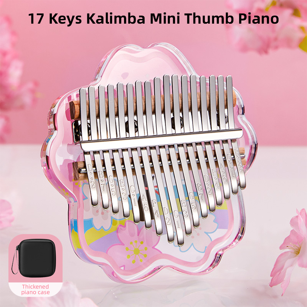 Mini Thumb Piano 17 Keys Porta - مراجعة Musical Instrument For Beginners وسعره