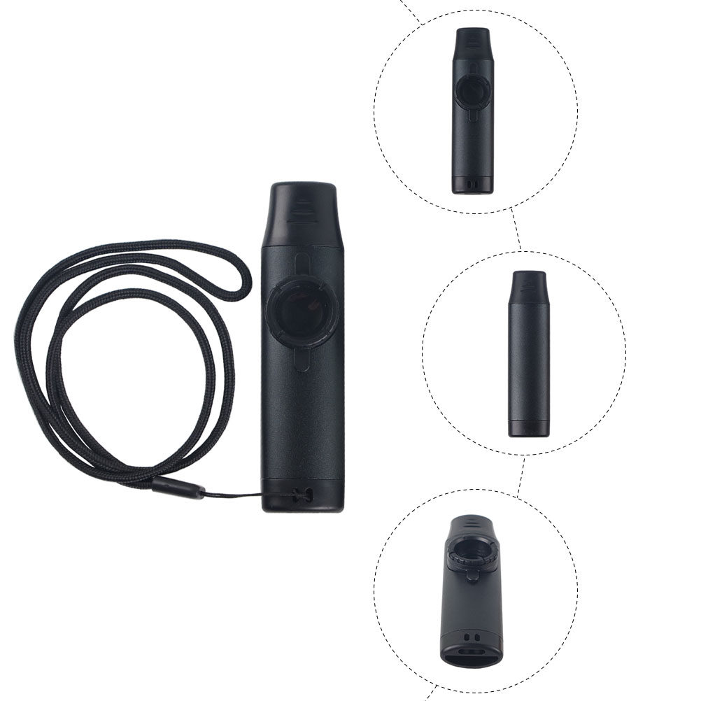 Black Professional Portable Ka - مراجعة Musical Instrument Kazoo وسعره