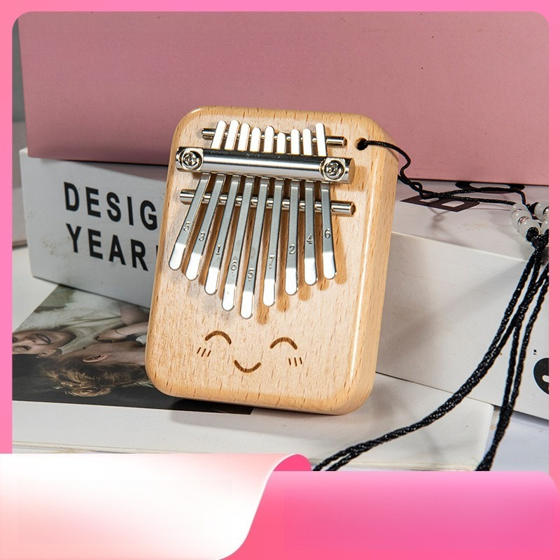 Solid Wood 9-tone Mini Thumb P - مراجعة Musical Instrument For Beginners وسعره