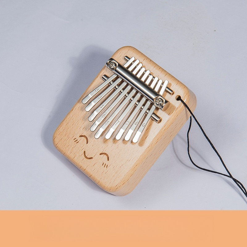 Solid Wood 9-tone Mini Thumb P - مراجعة Musical Instrument For Beginners وسعره