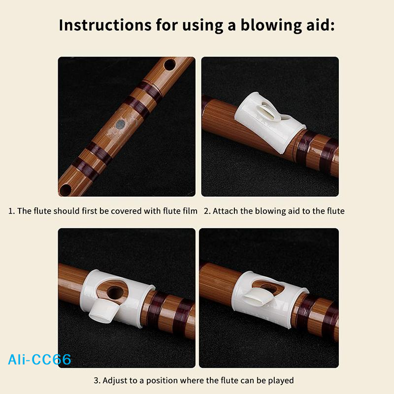 【C】Bamboo Flute Blowing Aid Fl - مراجعة Musical Instrument That You Blow Into وسعره