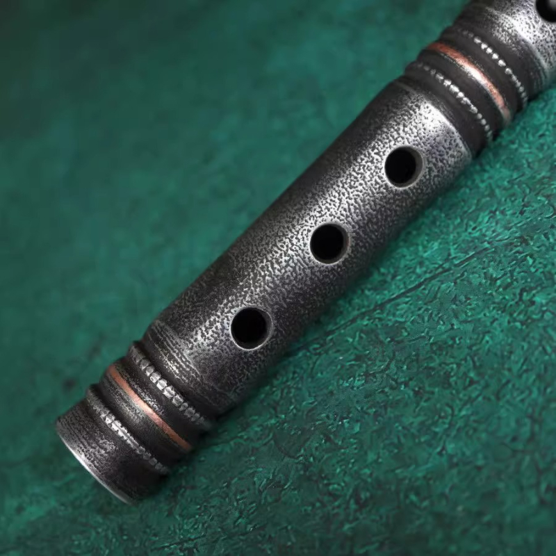Traditional Flute Copper Handm - مراجعة Musical Instrument That You Blow Into وسعره