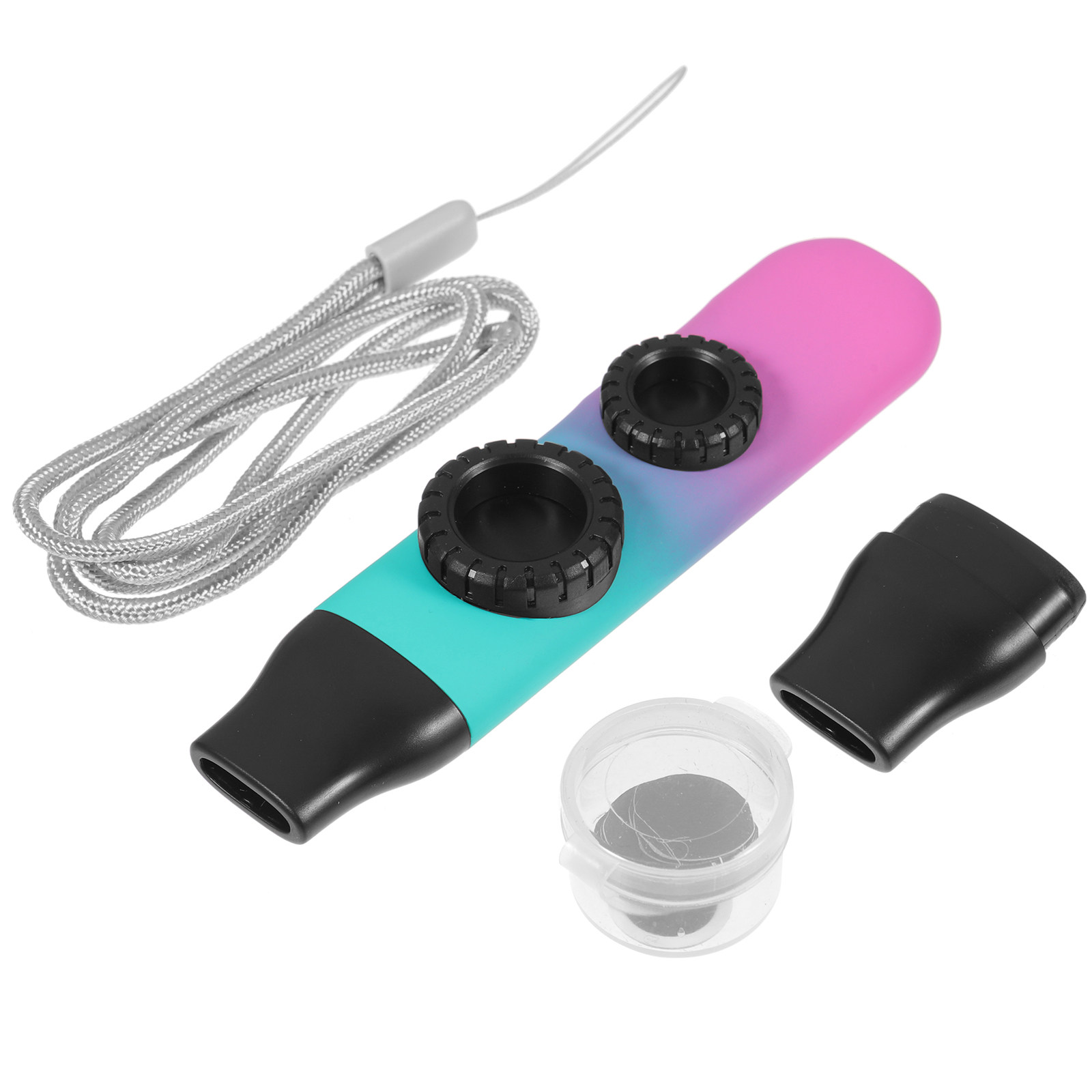 1Set Dual Hole Kazoo Portable  - مراجعة Musical Instrument Kazoo وسعره