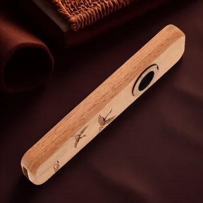 Black Walnut Wood Kazoo for Ad - مراجعة Musical Instrument Kazoo وسعره