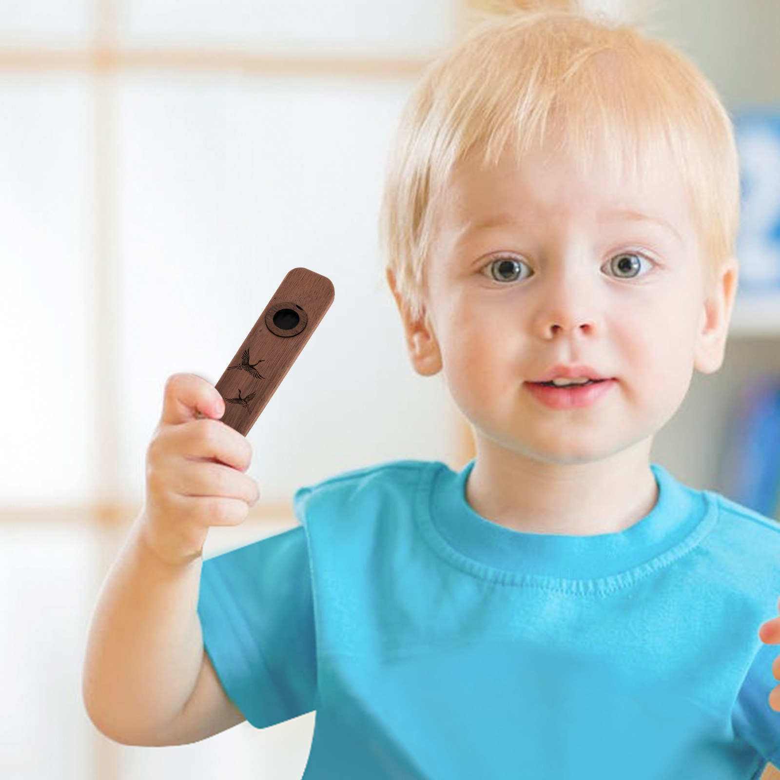 Black Walnut Wood Kazoo for Ad - مراجعة Musical Instrument Kazoo وسعره