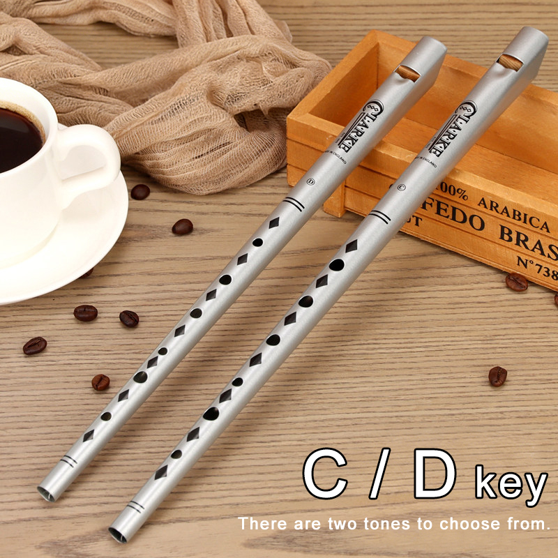 Traditional Clarke Flute Silve - مراجعة Tin Whistle Flute وسعره