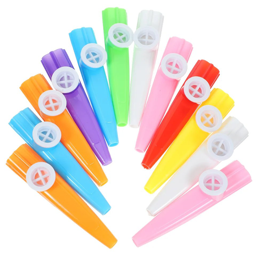 4/16pcs Plastic Kazoo Wind Ins - مراجعة Musical Instrument Kazoo وسعره
