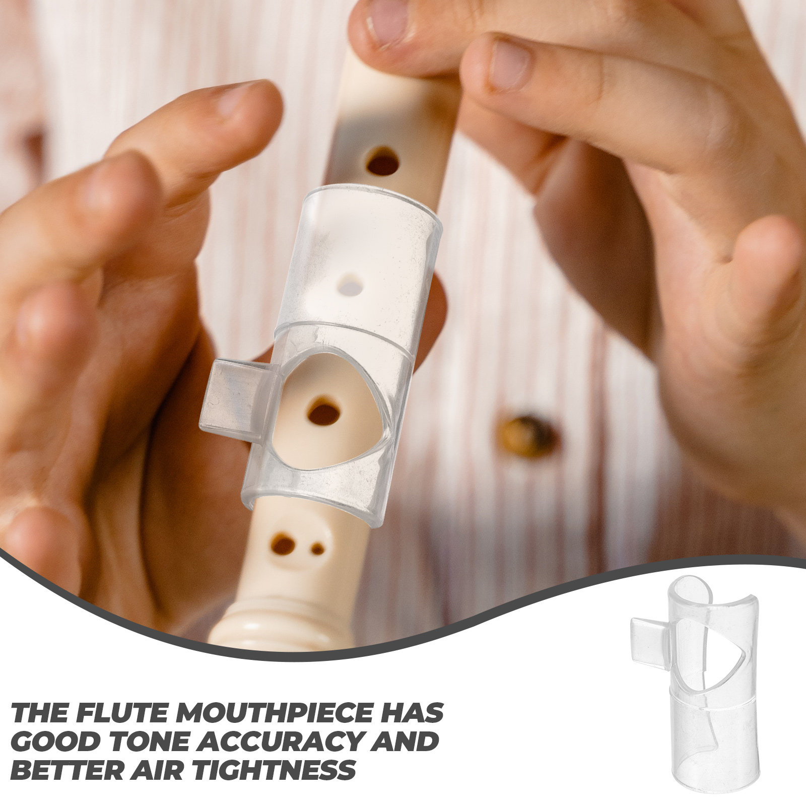 Flute Blow Aid Mouthpieces for - مراجعة Musical Instrument That You Blow Into وسعره
