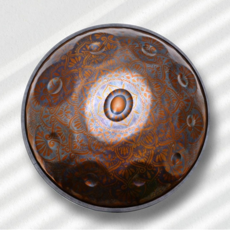 9 Tone Meditation HandPan 10 T - مراجعة Musical Instrument For Beginners وسعره